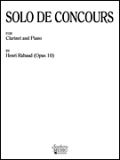 SOLO DE CONCOURS CLARINET SOLO cover